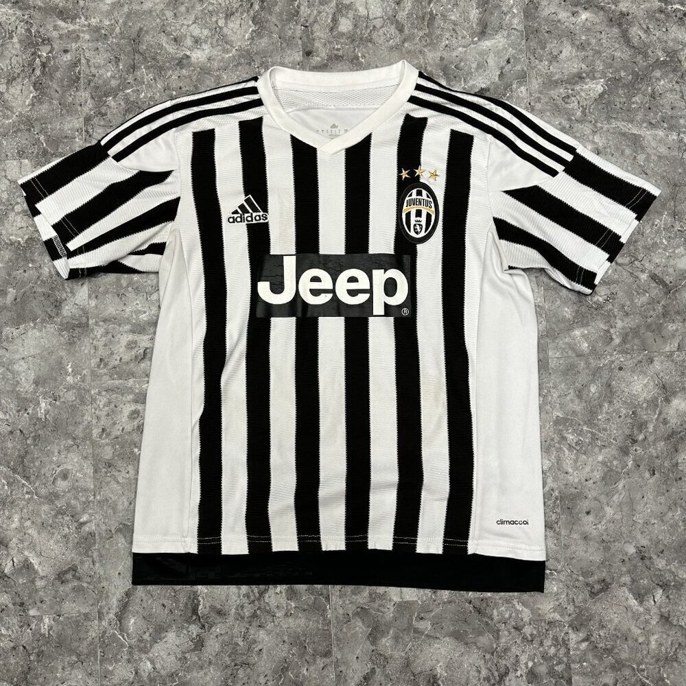 Adidas Jeep Juventus 2015/2016 Home Football Shirt Jersey Size L Adult